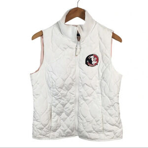 Devon Jones Florida St. Seminoles Quilted Vest M